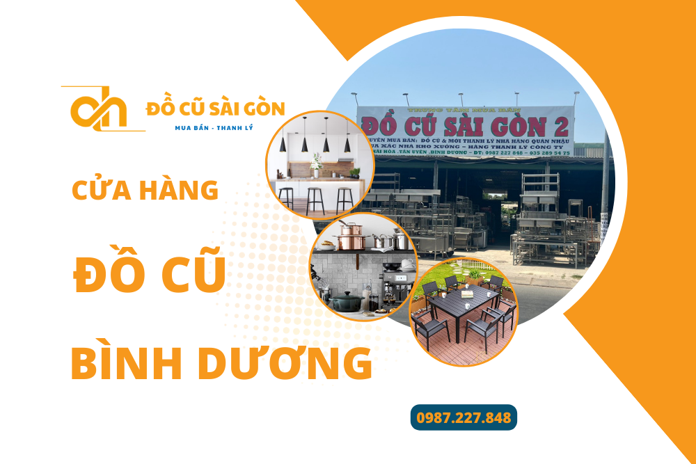 Cửa hàng bán đồ cũ tại Bình Dương