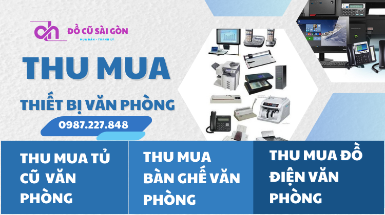 thu mua đồ văn phòng cũ