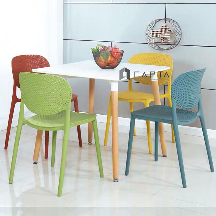 Ghế nhựa cao cấp - Ghế nhựa đúc nhập khẩu hiện đại giá tốt Ghế nhựa cao cấp - Ghế nhựa đúc nhập khẩu hiện đại giá tốt