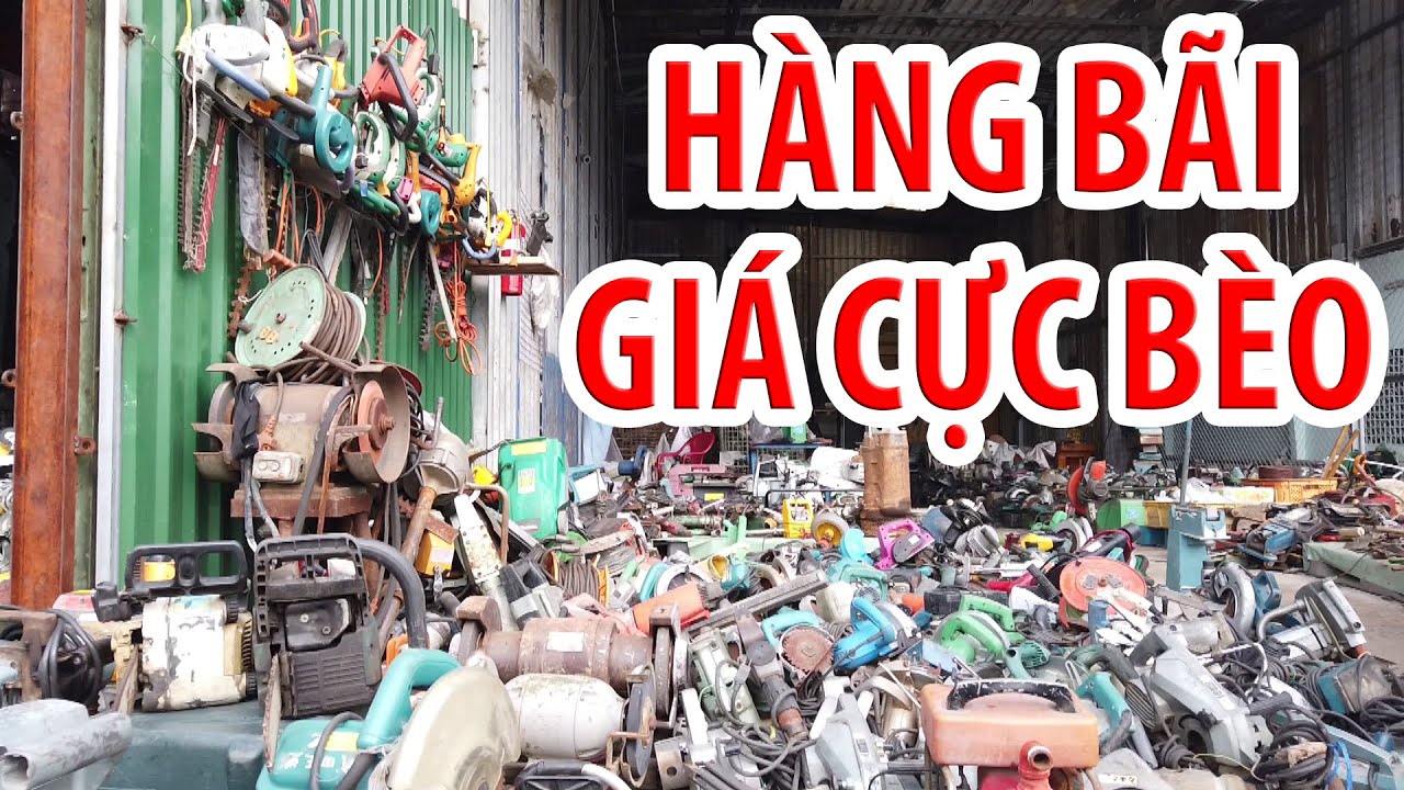 Chợ hàng cũ Nhật lớn nhất Bình Dương