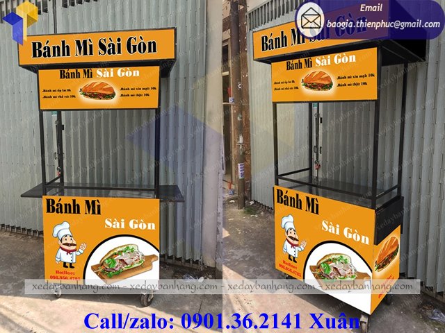 Mua Bán, Thanh Lý Xe Bánh Mì Cũ & Mới Hàng Xịn, Bền Đẹp Giá Rẻ 2 Mua Bán, Thanh Lý Xe Bánh Mì Cũ Mới Hàng Xịn, Bền Đẹp Giá Rẻ