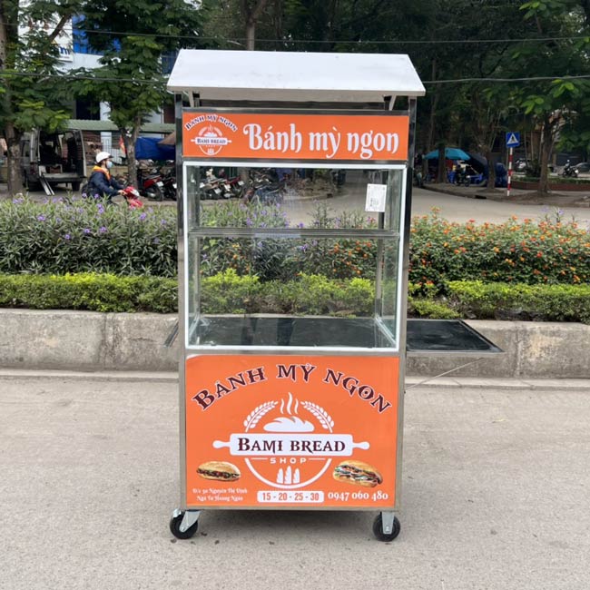 Mua Bán, Thanh Lý Xe Bánh Mì Cũ & Mới Hàng Xịn, Bền Đẹp Giá Rẻ 4 Mua Bán, Thanh Lý Xe Bánh Mì Cũ Mới Hàng Xịn, Bền Đẹp Giá Rẻ
