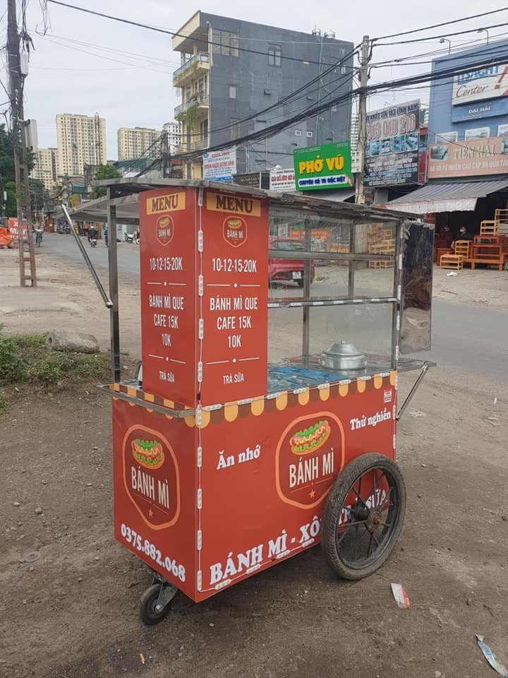 Mua Bán, Thanh Lý Xe Bánh Mì Cũ & Mới Hàng Xịn, Bền Đẹp Giá Rẻ 3 Mua Bán, Thanh Lý Xe Bánh Mì Cũ Mới Hàng Xịn, Bền Đẹp Giá Rẻ