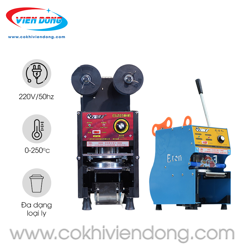 Thu mua Máy dập nắp cốc nhựa